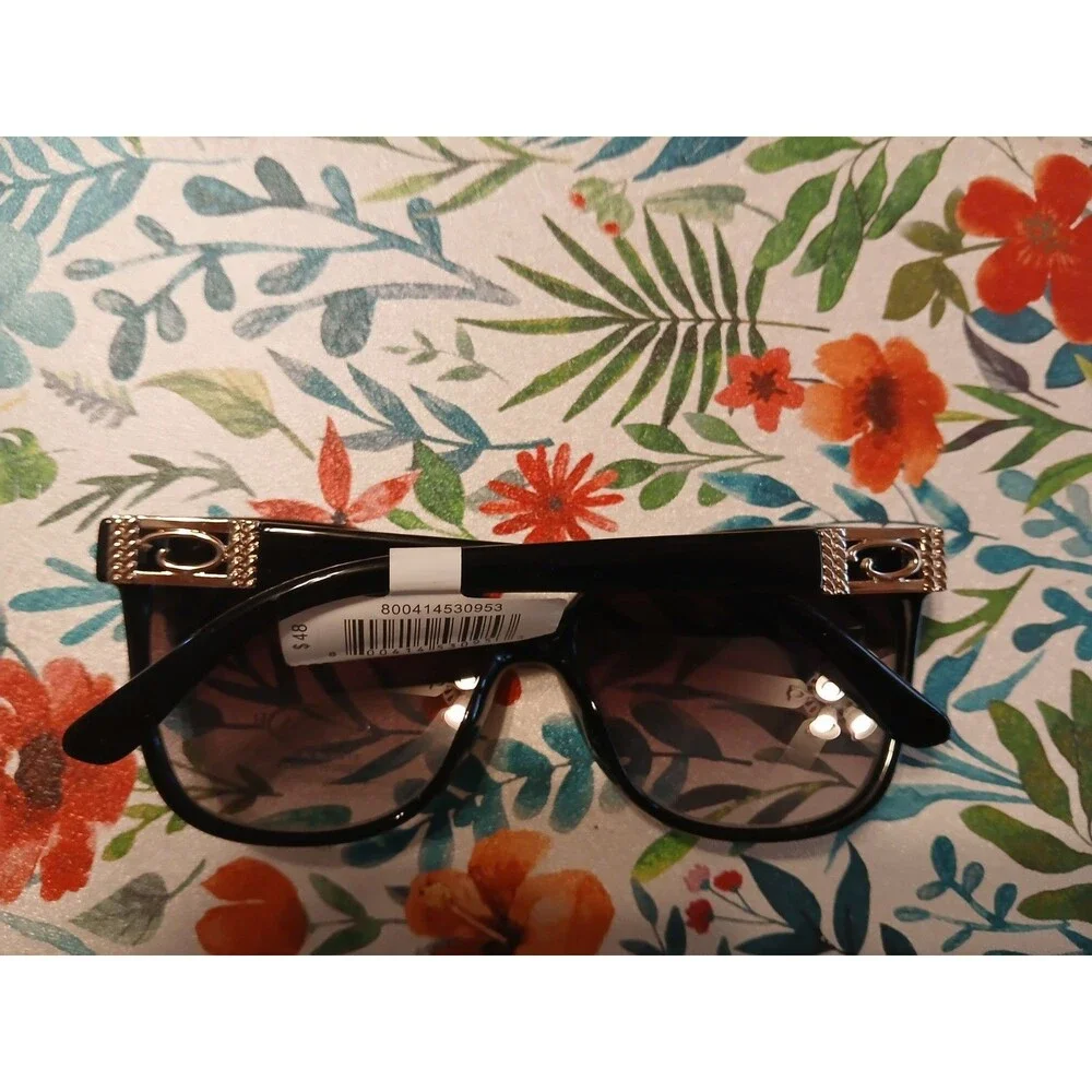 Oscar De La Renta 01322WM Sunglasses Black 57-15-145